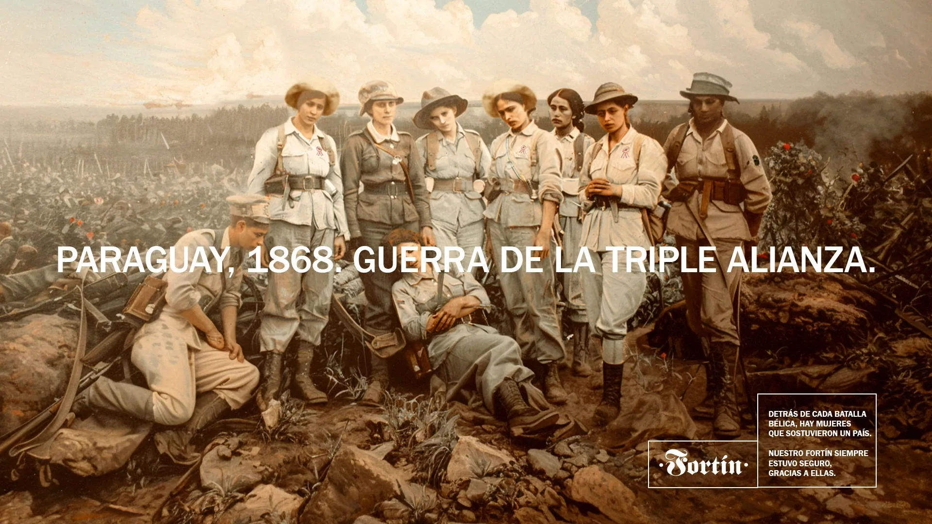Paraguay, 1868. Guerra de la Triple Alianza.