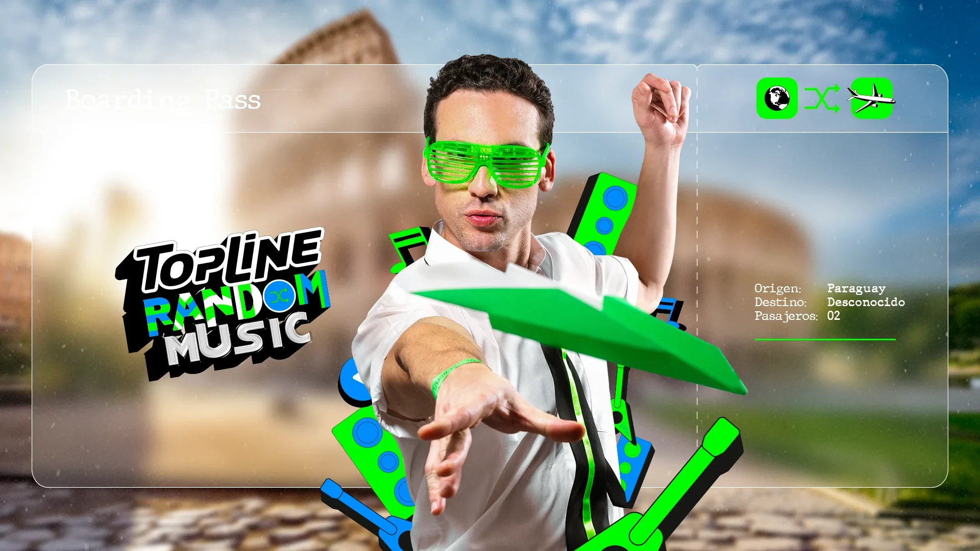 Topline Random Music — Boarding pass